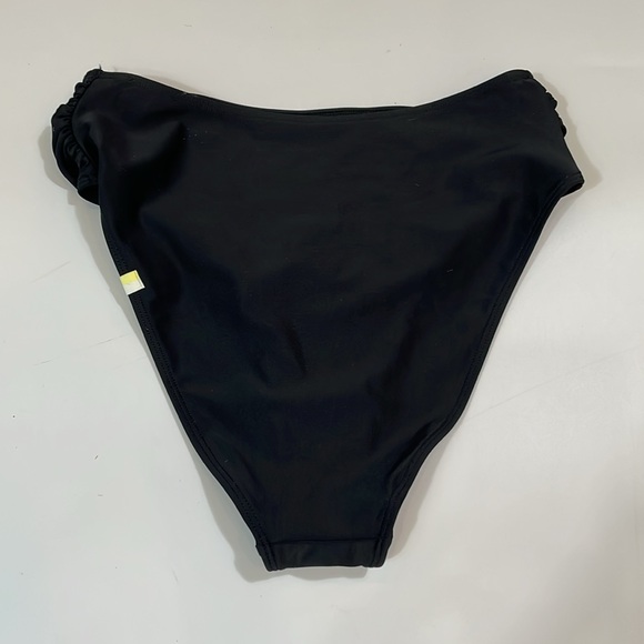 Summersalt Bikini Swimsuit Bottoms Size 2 Black High Rise Cut EUC - Picture 4 of 6